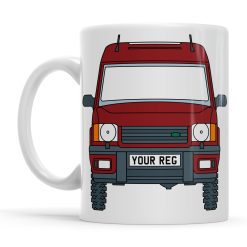 Land Rover Discovery 2 Personalised Ceramic Mug & Coaster Gift Set - Image 6