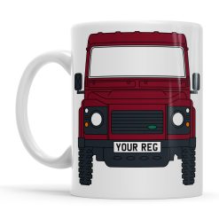 Land Rover Defender Ceramic Mug & Coaster Gift Set - Image 4