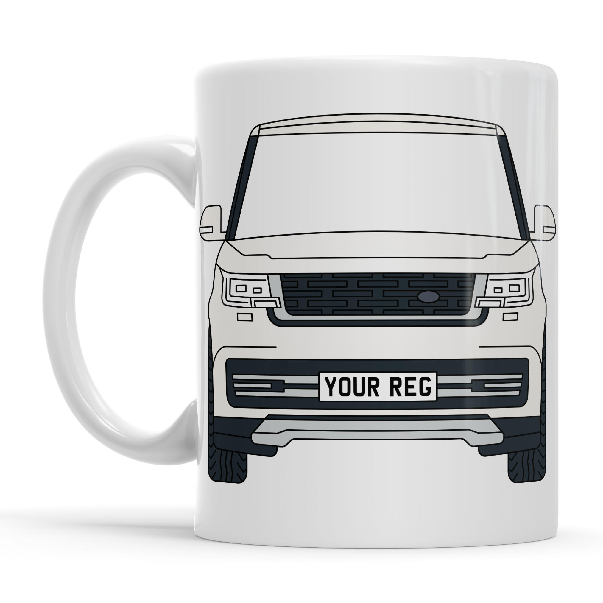 Land Rover Range Rover Ceramic Mug & Coaster Gift Set - Image 5