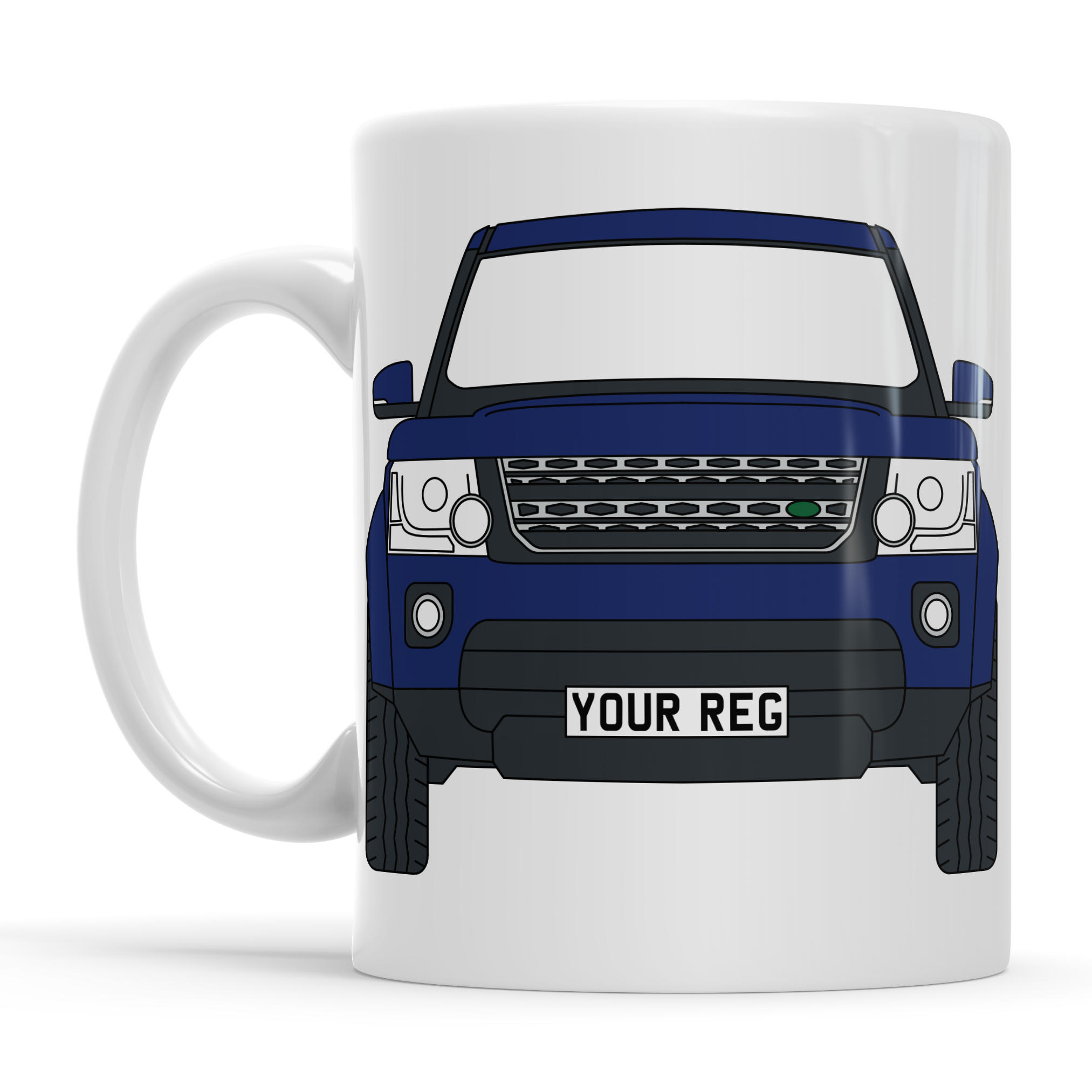 Land Rover Discovery 4 Personalised Ceramic Mug & Coaster Gift Set - Image 4
