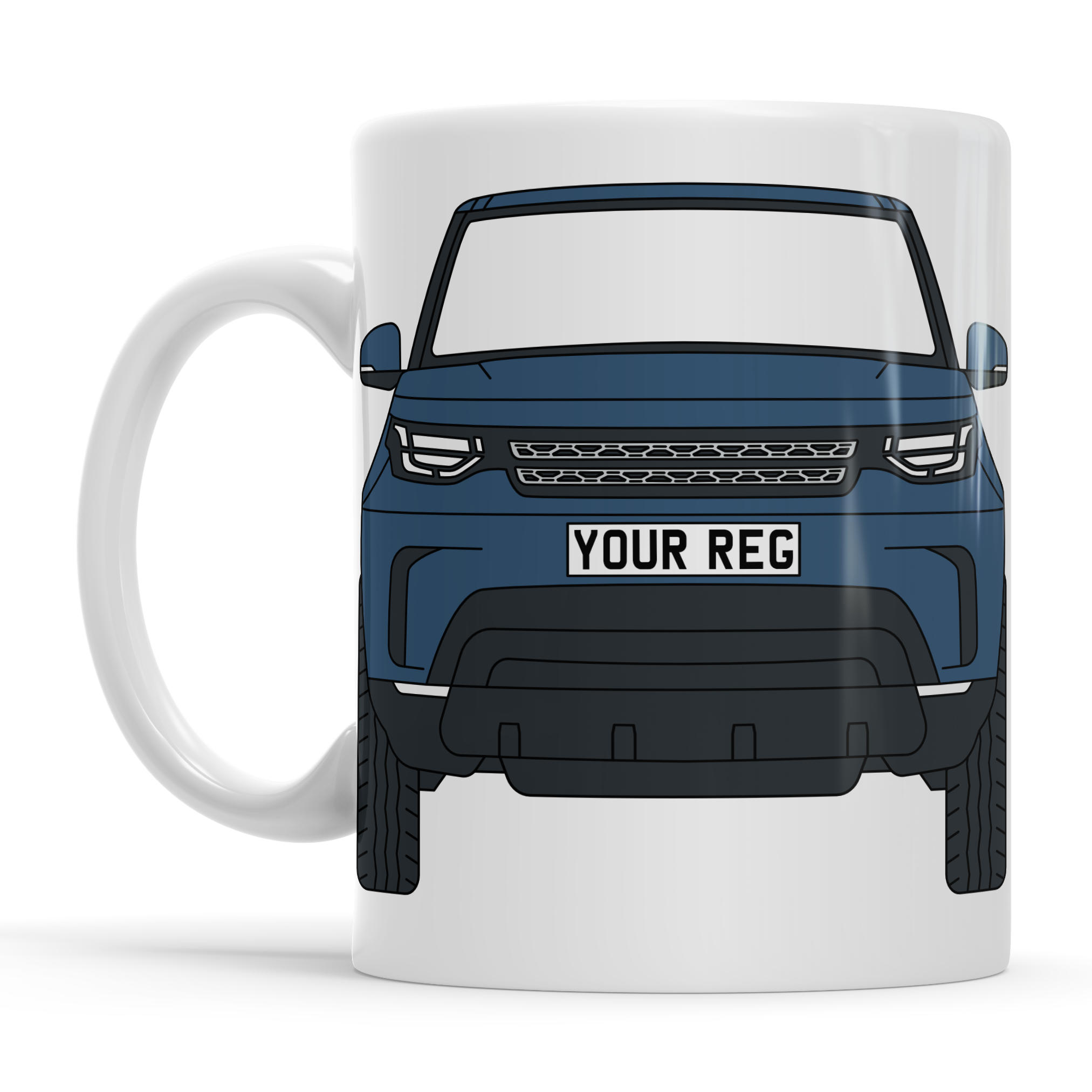 Land Rover Discovery 5 Personalised Ceramic Mug & Coaster Gift Set - Image 11