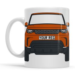 Land Rover Discovery 5 Personalised Ceramic Mug & Coaster Gift Set