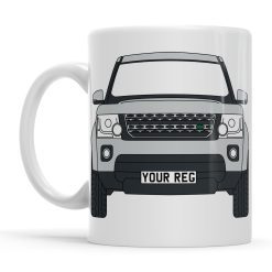 Land Rover Discovery 4 Personalised Ceramic Mug & Coaster Gift Set - Image 8