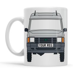 Land Rover Discovery 1 Personalised Ceramic Mug & Coaster Gift Set